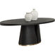 Tasmin 98 X 52 inch Black Dining Table